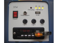 供應濟南10W家用太陽能小型發電系統 太陽能燈 太陽能MP3 LED燈-- 濟南天眾玖商貿有限公司