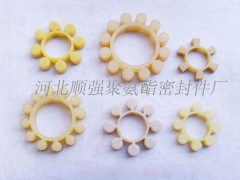 供應聚氨酯梅花墊，橡膠梅花墊-- 順強聚氨酯密封件廠