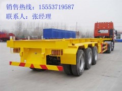 2013年最新型國內(nèi)骨架式集裝箱運輸車價格-- 梁山專用特種車輛有限公司