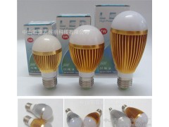 LED球泡燈LED燈泡 LED節能燈泡2-12WLED塑料燈泡燈具 量大優惠-- 中山市霓彩照明電器廠