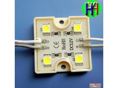LED廣告模組5050四燈膠殼 4燈方形塑膠殼防水-- 深圳市華陽鴻運科技有限公司