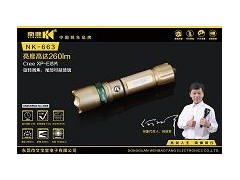 LED強光旋轉調焦手電筒NK-663-- 東莞市文寶堂電子有限公司