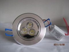 LED天花燈3*1W 鋁材-- 中山市小欖鎮(zhèn)協(xié)強(qiáng)電器廠