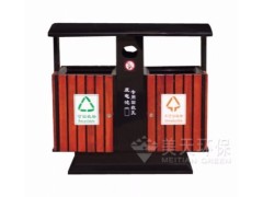 供應鋼木垃圾桶-- 長沙美天環保科技有限公司