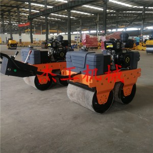 手扶式雙輪小型壓路機(jī) 雙驅(qū)振動(dòng)手扶