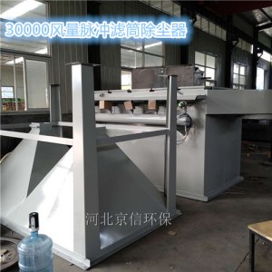 河北京信30000風(fēng)量脈沖濾筒除塵器工