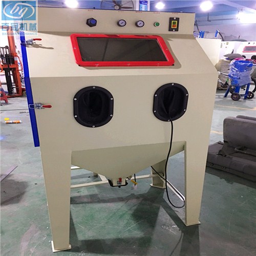 廠家直銷箱式手動噴砂機 百冠供-- 深圳市百冠自動化噴砂設備有限公司