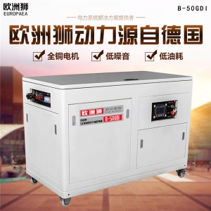 低噪音50KW車載汽油發電機