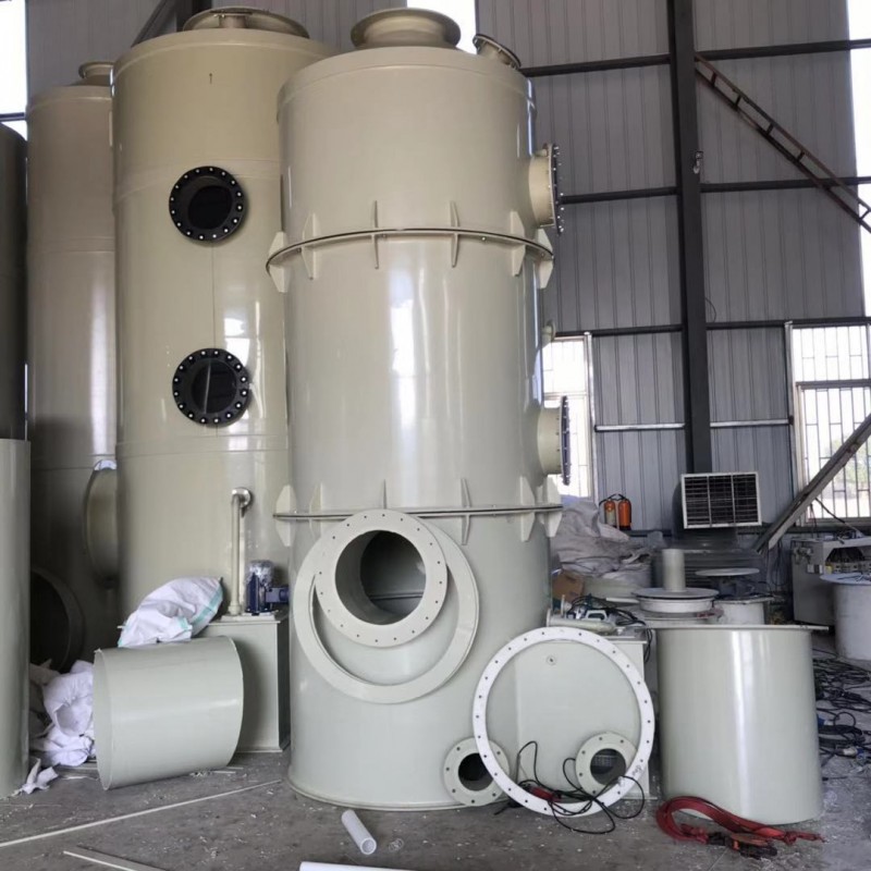 聚丙烯水噴淋塔,PP酸堿廢氣塔廠家-- 太倉市吉利防腐化工設(shè)備有限公司