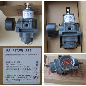 費希爾Fisher67CFR-239減壓閥，空氣