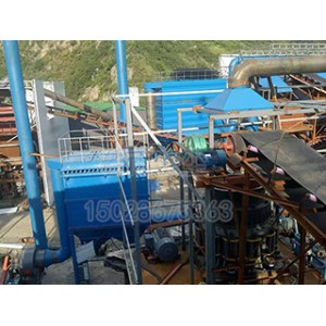陜西采石場破碎生產線布袋除塵器