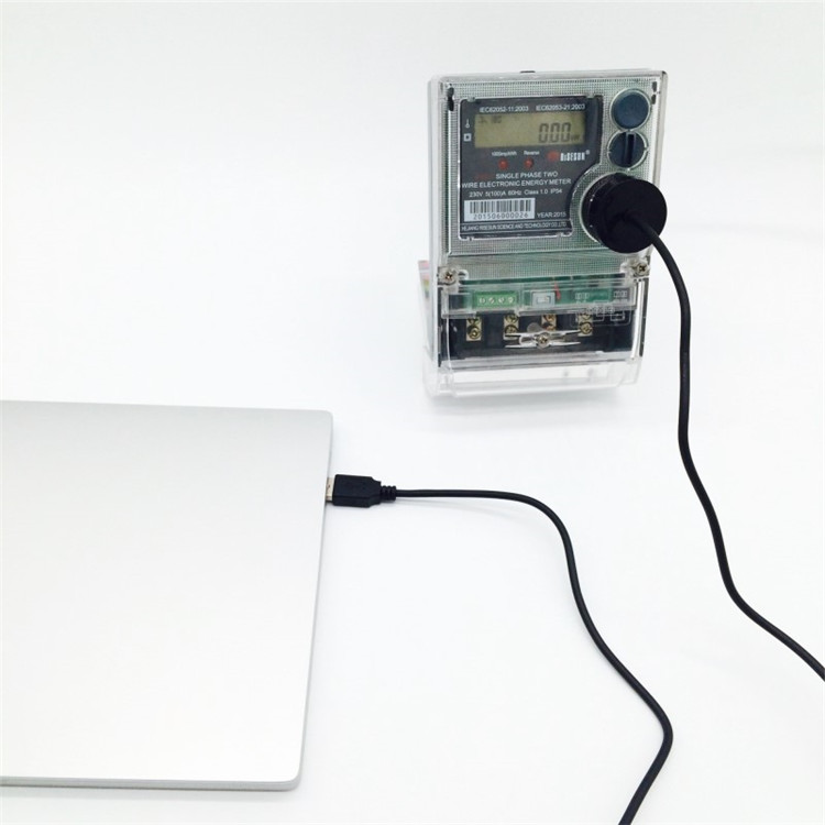 USB接口 IEC1107規約 電表吸附式光電頭 近紅外抄表-- 珠海瑞景電子科技有限公司