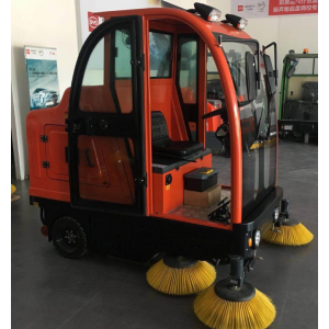 工業(yè)用全封閉電動(dòng)座駕掃地車2000型垃