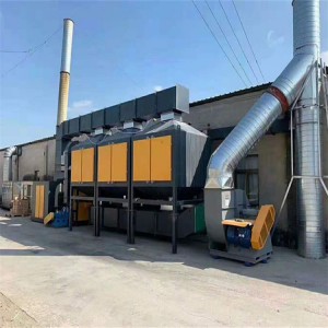 安平鑄造廠催化燃燒rco裝置2萬風(fēng)量設(shè)