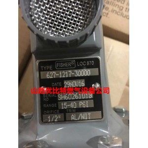 LOC870美國費希爾627-1217-30000調壓