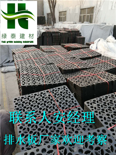 今日?qǐng)?bào)價(jià)-南寧2.5公分30高蓄排水板車間廠家-- 泰安市澤瑞土工材料有限公司