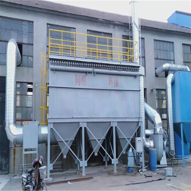 萌城脈沖抽粉塵布袋除塵器灰塵回收裝置40000風量過濾箱體-- 河北京信環保設備有限公司