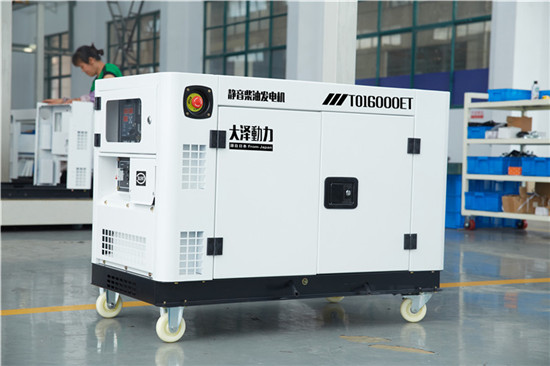 雙缸12kw水冷靜音柴油發(fā)電機(jī)組為-- 上海豹羅實業(yè)有限公司