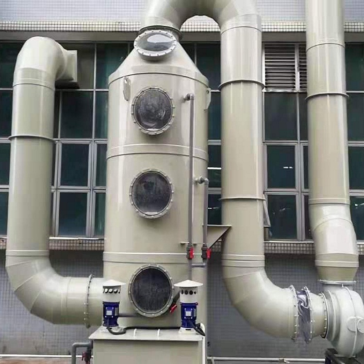 pp噴淋塔-pp廢氣處理設備-廢氣噴淋塔-廠家直銷卓馳環保-- 陜西卓馳環保設備有限公司