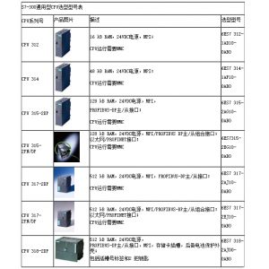 西門子SIMATIC S7-300 中型可編程控