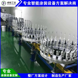 汽車門(mén)把手噴涂生產(chǎn)線 靜電涂裝設(shè)備