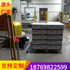 箱子碼垛機(jī)器人在食品工業(yè)流水線上的